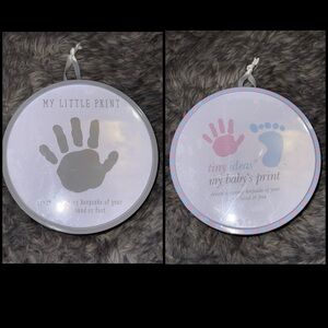 Baby Handprint and Footprint Keepsake Set NWT